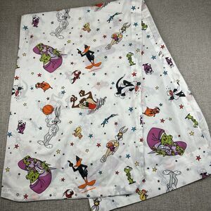 Space Jam 1996 Custom Curtain Valance Rod Pocket Bugs Bunny Daffy Lola READ